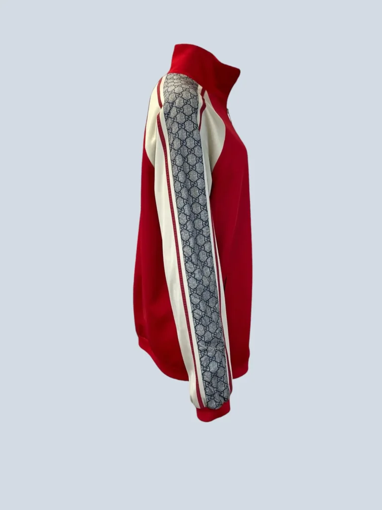 Technical jersey jacket with Monogram stripes, S., photo 3 of 11