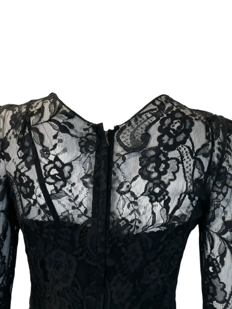 Lace maxi dress with slip, 38., photo 5 of 6