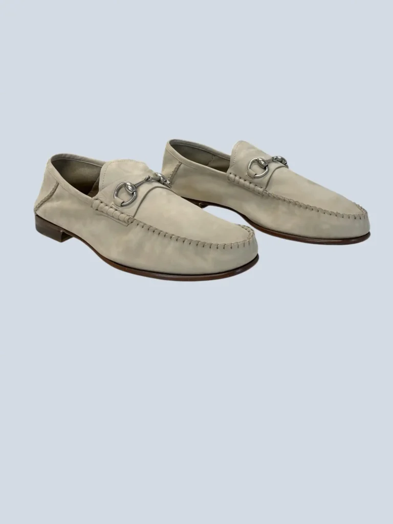 Mocassini Gigi Horsebit in suede, 10., foto 2 di 6