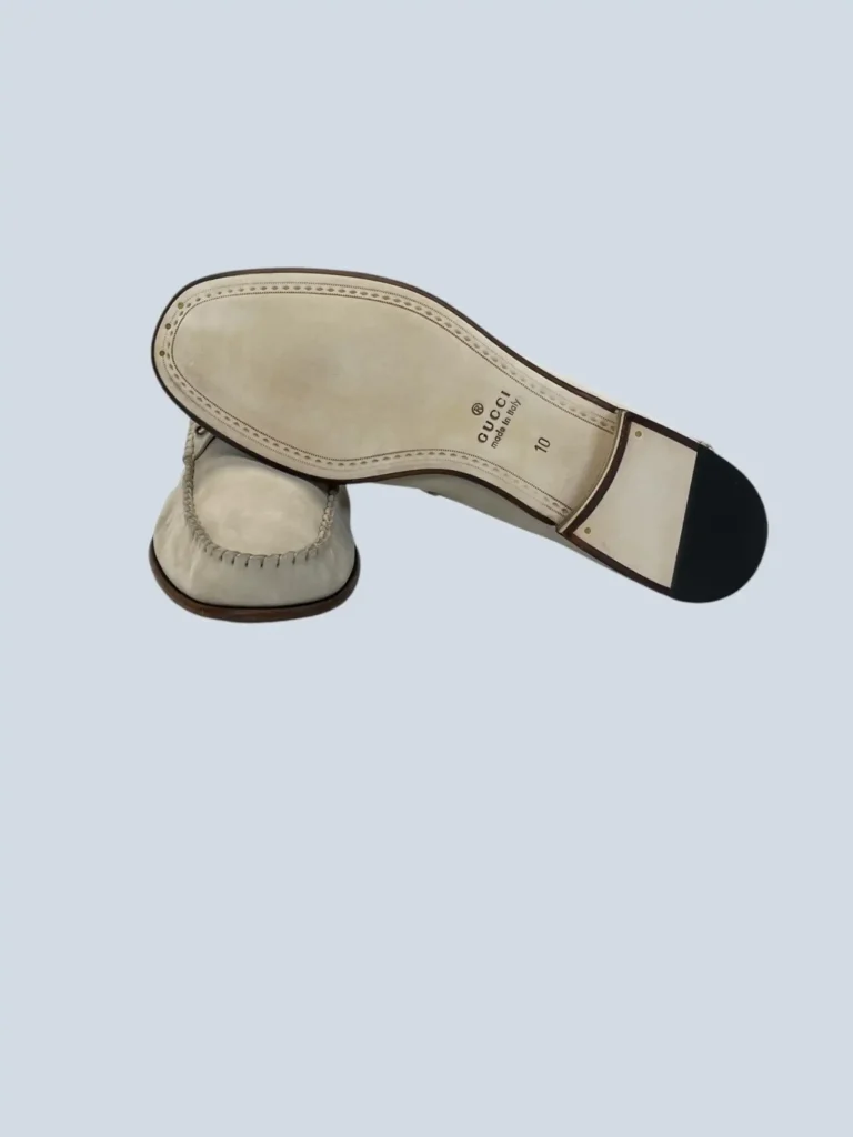 Mocassini Gigi Horsebit in suede, 10., foto 5 di 6