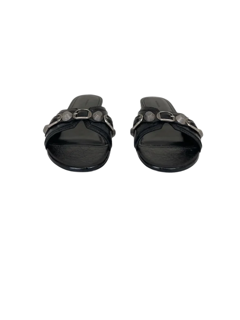 Cagole leather flat sandals, 37., photo 3 of 6