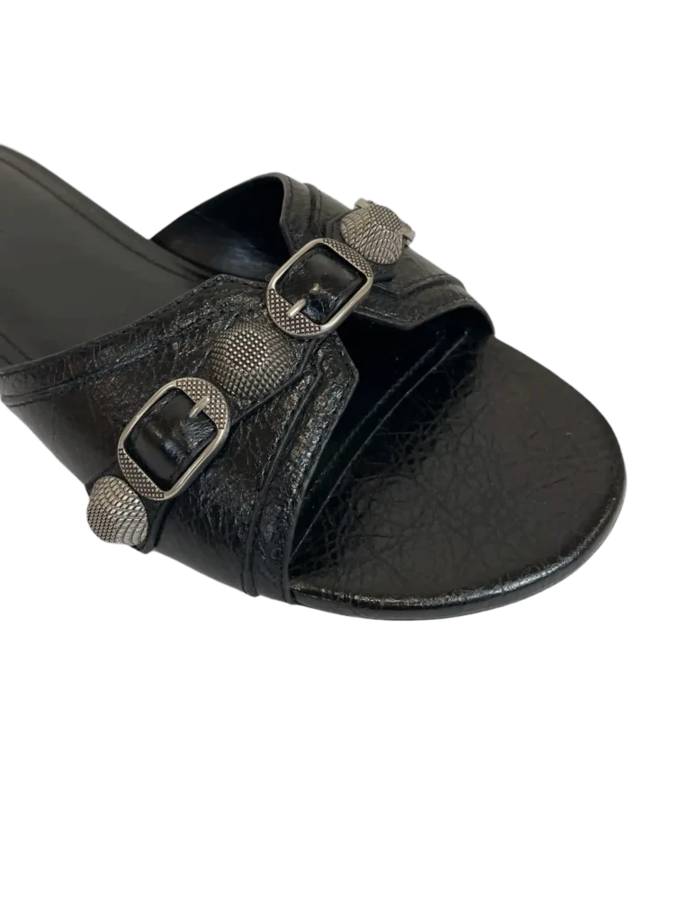 Cagole leather flat sandals, 37., photo 6 of 6