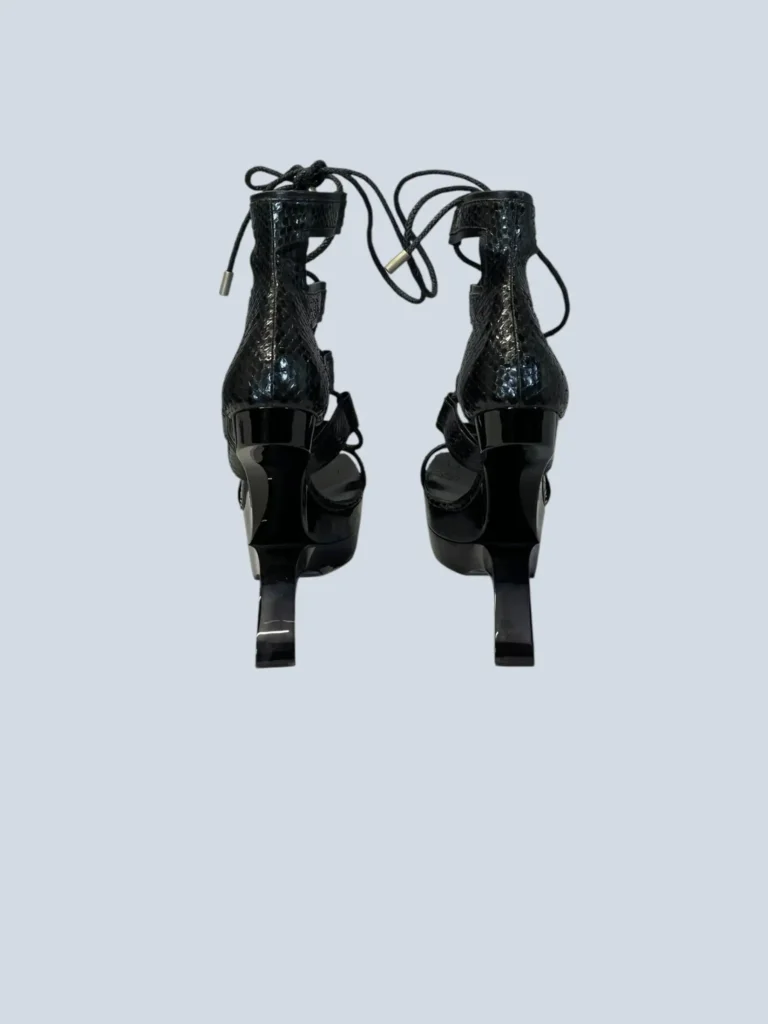Sandali Illusion in pitone, 38., foto 4 di 8