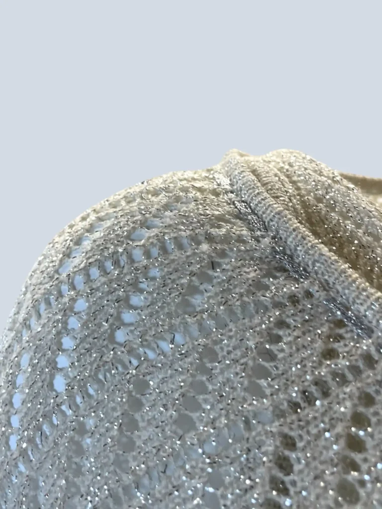 Cotton and lurex twin-set with applications, 42., photo 11 of 12