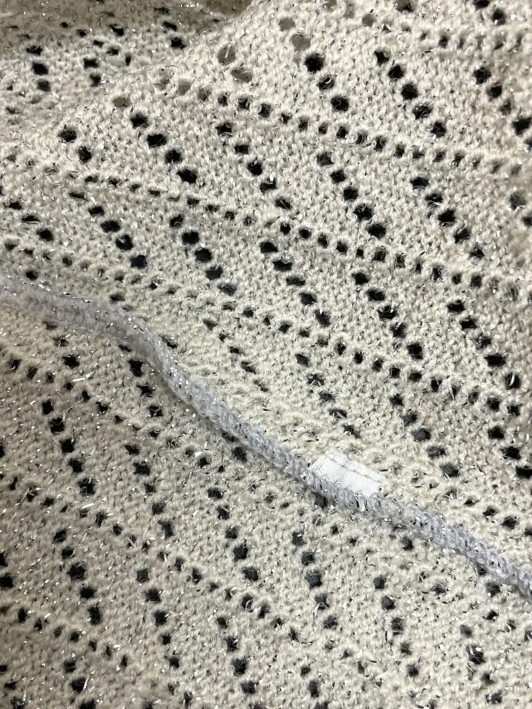 Cotton and lurex twin-set with applications, 42., photo 7 of 12