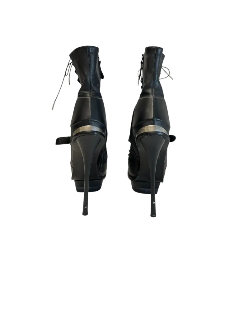 Alexander McQueen Chingley 145 leather lace-up ankle boots, 38., photo 4 of 8
