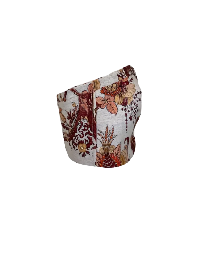 Top in misto cotone jacquard, 40., foto 3 di 8