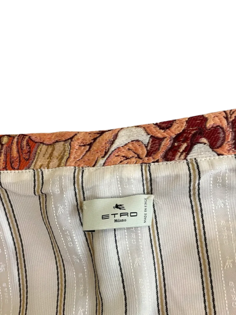 Top in misto cotone jacquard, 40., foto 5 di 8