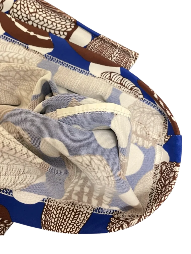 Geometric print cotton top, M., photo 5 of 6