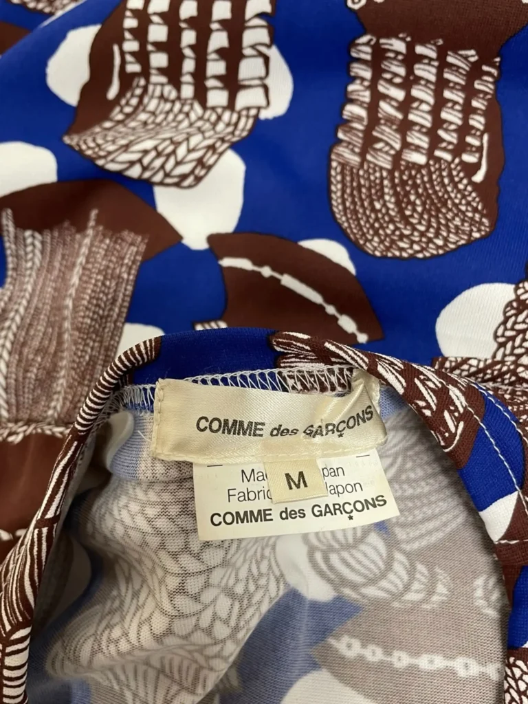 Geometric print cotton top, M., photo 4 of 6