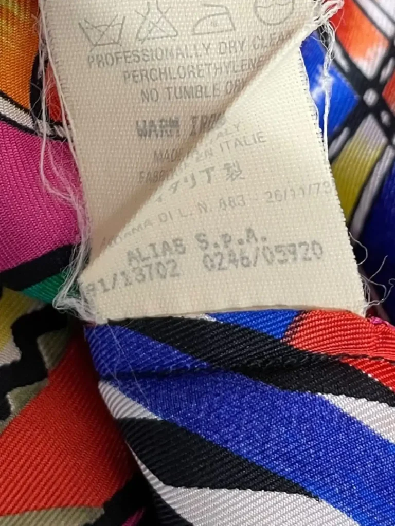 Vogue print silk top, 44., photo 6 of 8