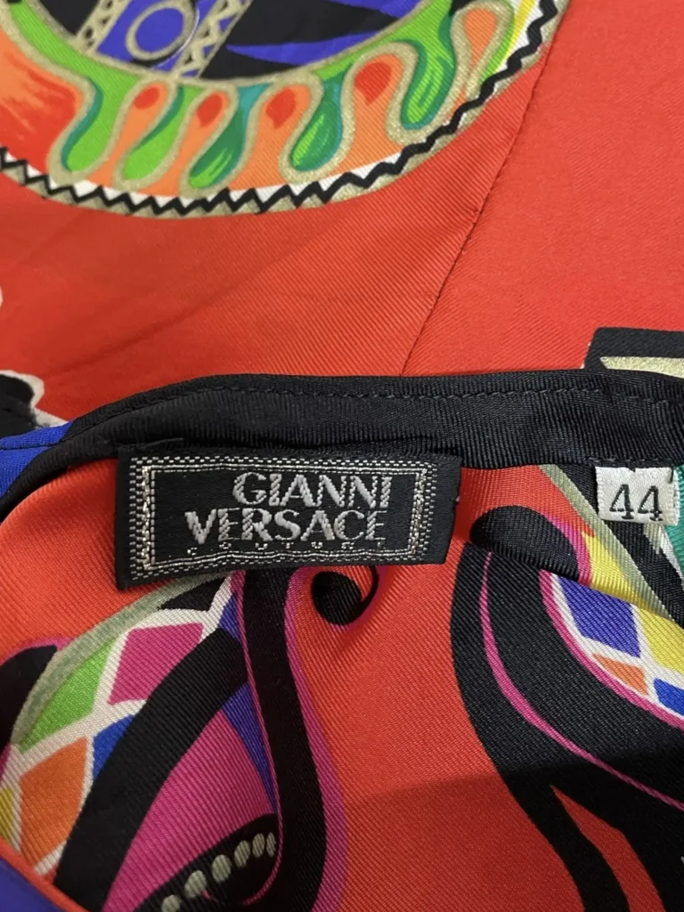 Vogue print silk top, 44., photo 5 of 8