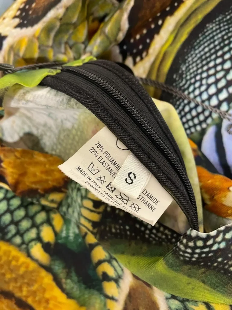 Tuta e foulard con stampa animalier, S., foto 6 di 11