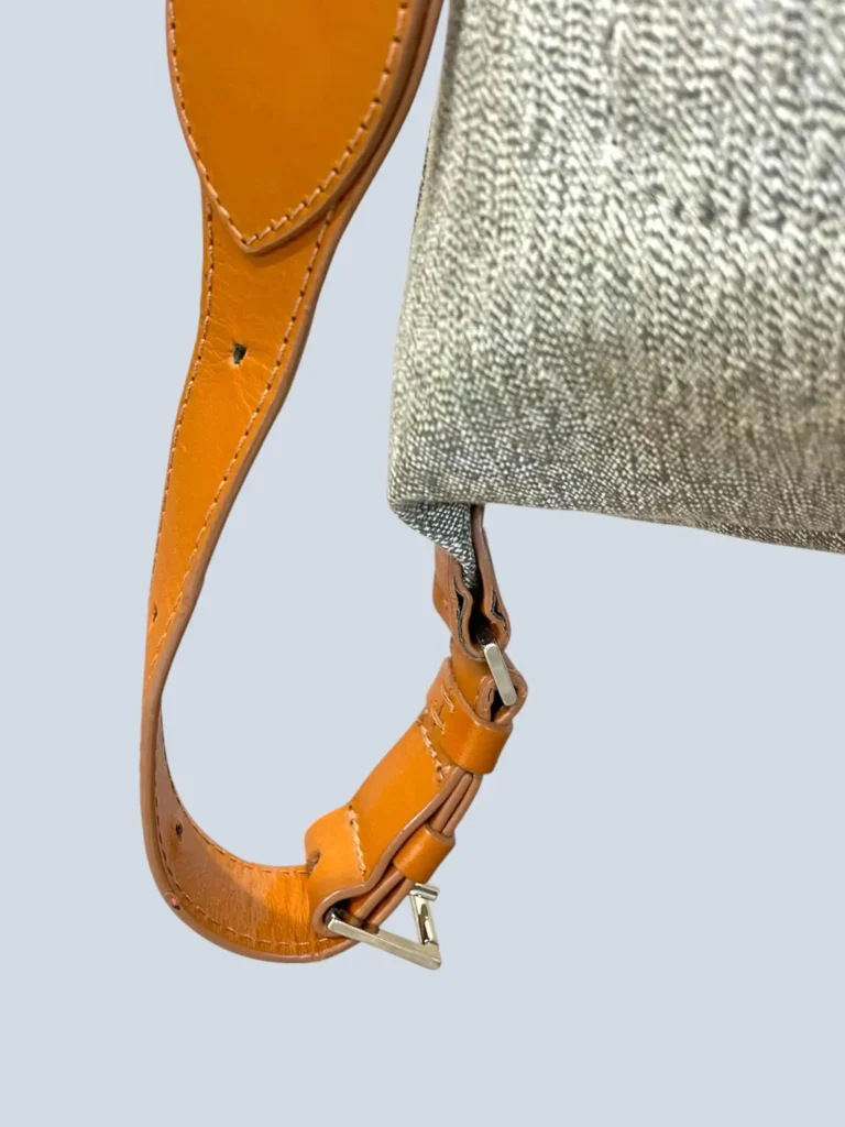 Zaino in tela canvas e pelle., foto 11 di 12