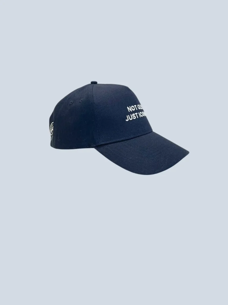 Cappello da baseball blu navy, TU.