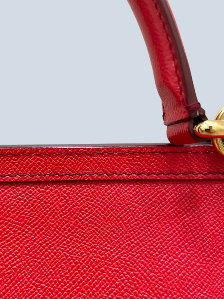 Borsa a spalla Sicily Large in pelle dauphine., foto 10 di 11