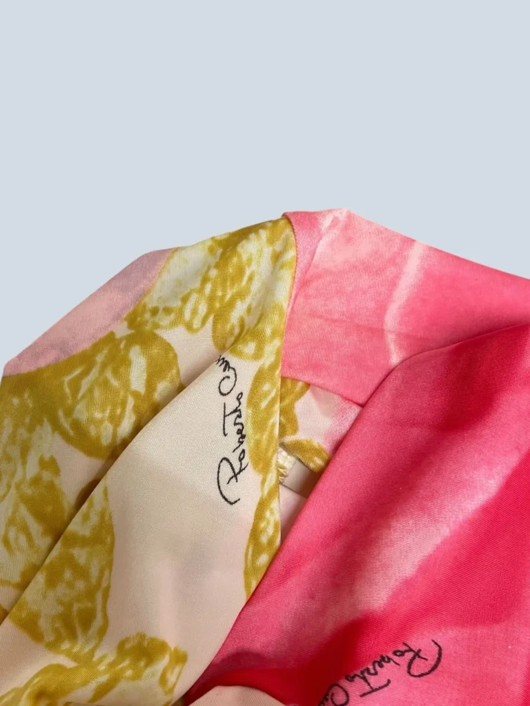 Abito midi con stampa occhi, XS., foto 4 di 8