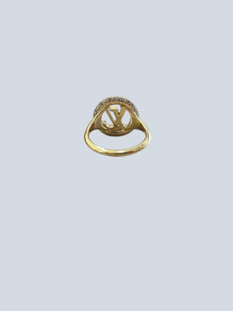 Anello Louise Tresor in metallo e strass, L., foto 3 di 5