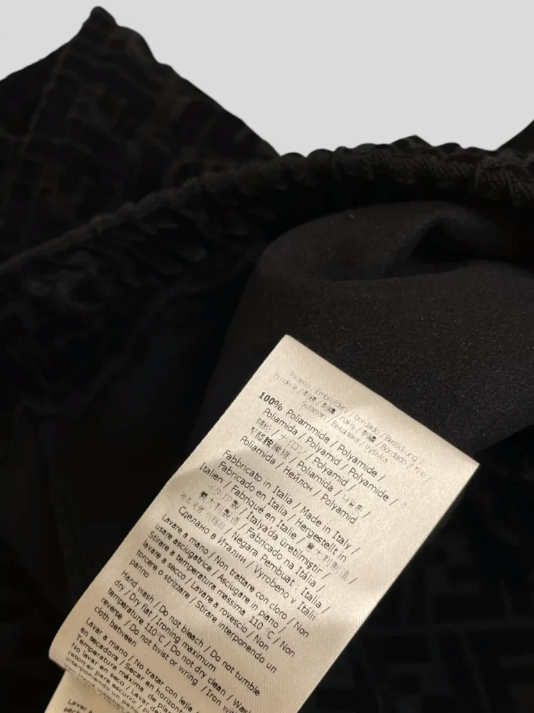 Bermuda in cotone FF jacquard all-over, 50., foto 7 di 7