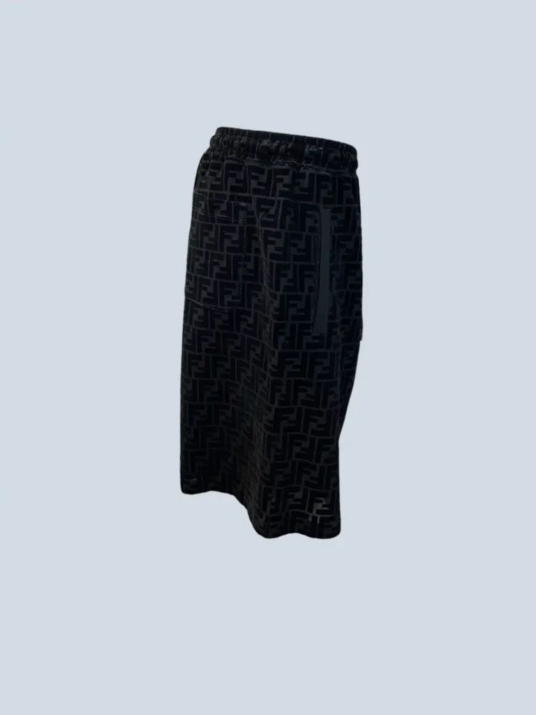 FF jacquard all-over cotton Bermuda shorts, 50., photo 3 of 7