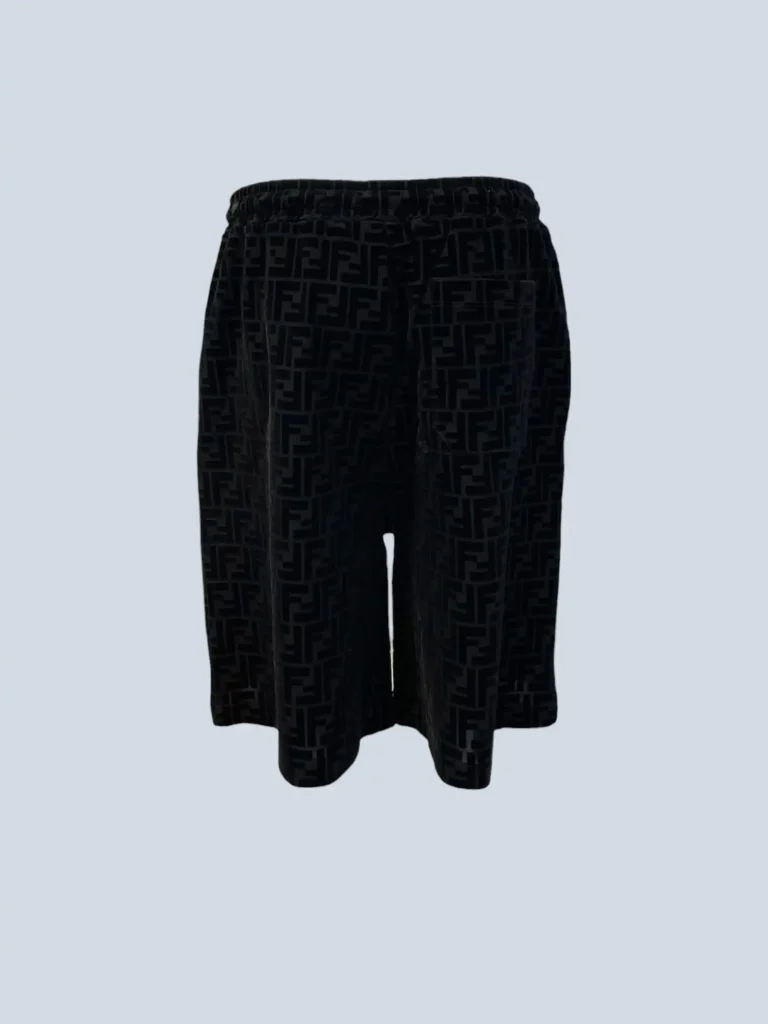 FF jacquard all-over cotton Bermuda shorts, 50., photo 4 of 7