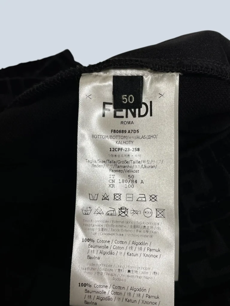 FF jacquard all-over cotton Bermuda shorts, 50., photo 6 of 7