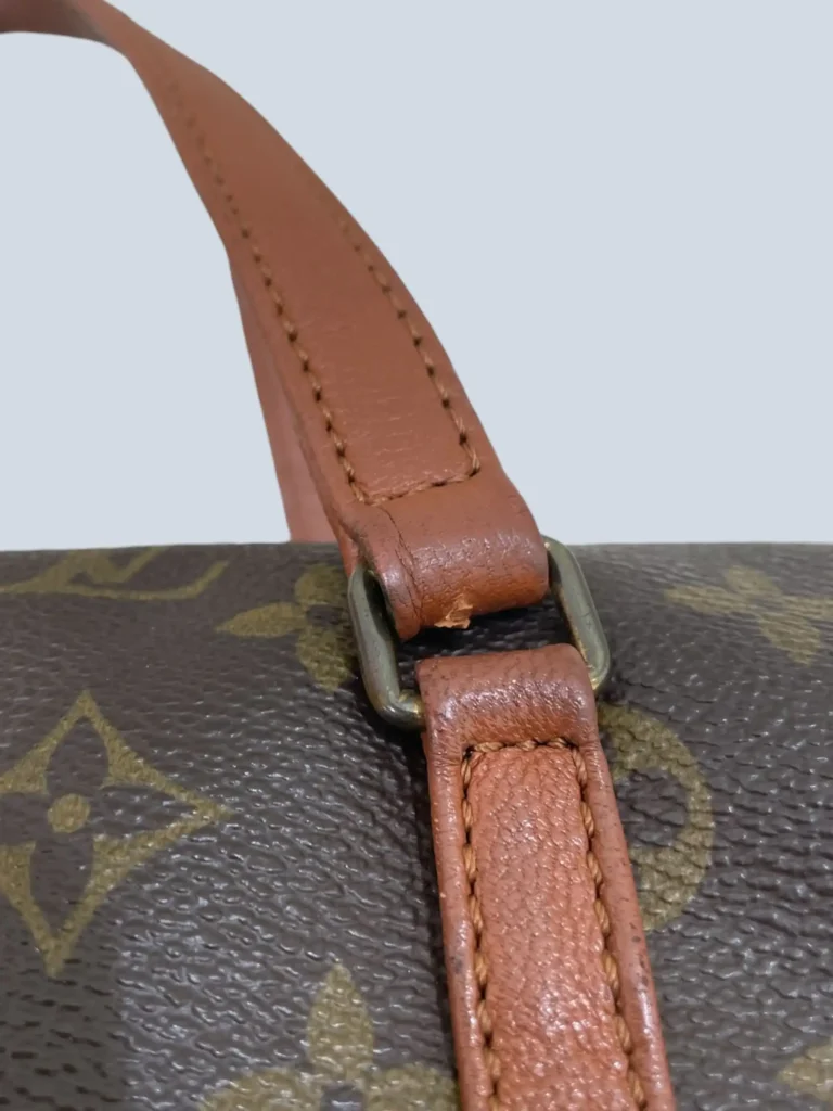 Borsa Papillon 31 in tela Monogram e pelle., foto 9 di 14