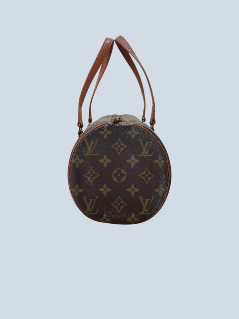 Borsa Papillon 31 in tela Monogram e pelle., foto 3 di 14