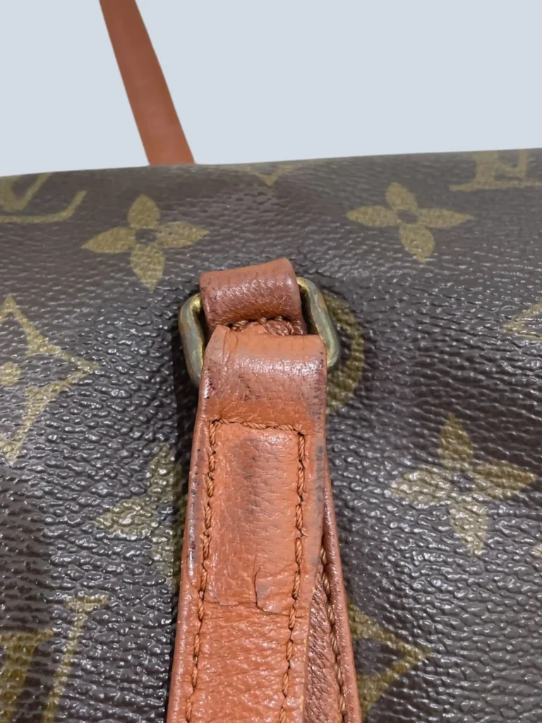 Borsa Papillon 31 in tela Monogram e pelle., foto 13 di 14