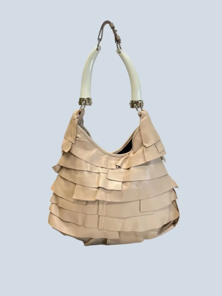 By Tom Ford, borsa a spalla St. Tropez Mombasa in pelle., foto 4 di 12