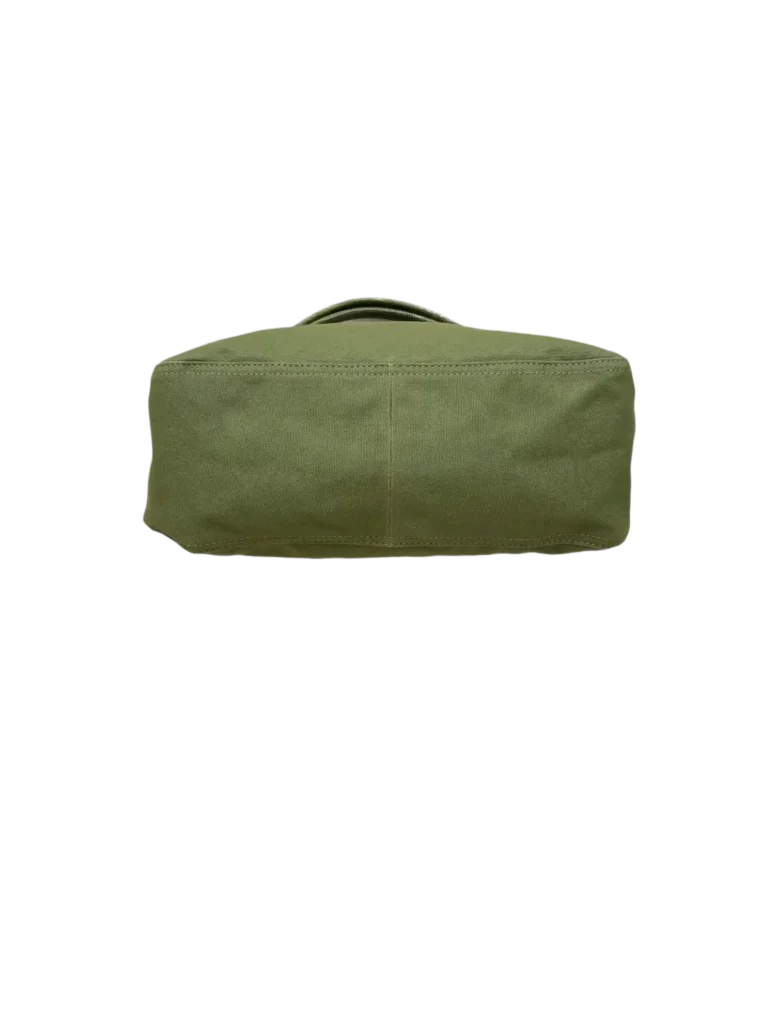 Garavani, borsa a spalla VLogo in canvas e lucertola., foto 5 di 8