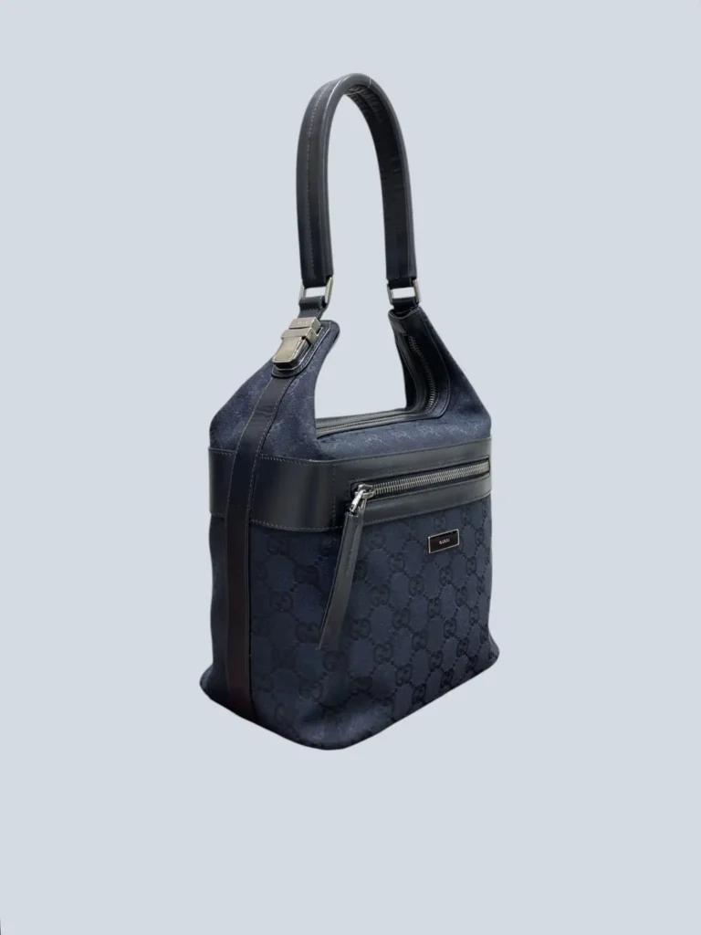 By Tom Ford, Monogram canvas and leather shoulder bag, photo 2 of 13