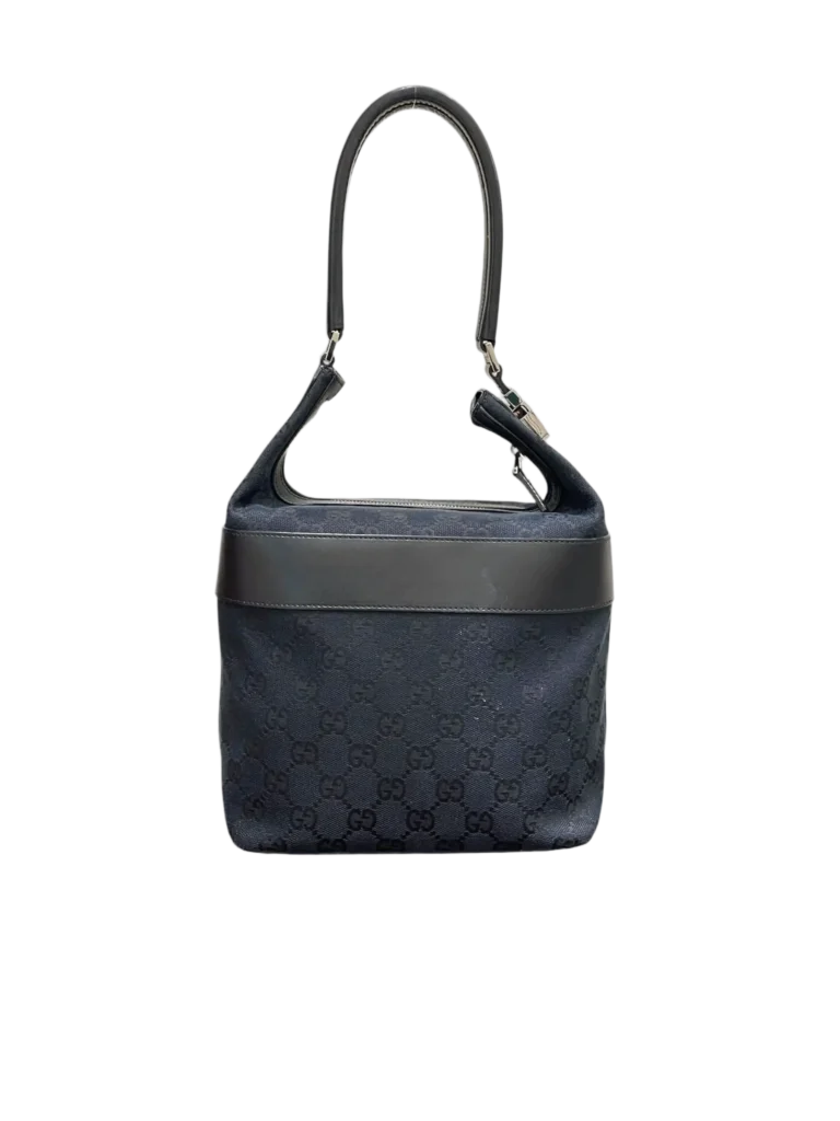 By Tom Ford, Monogram canvas and leather shoulder bag, photo 4 of 13
