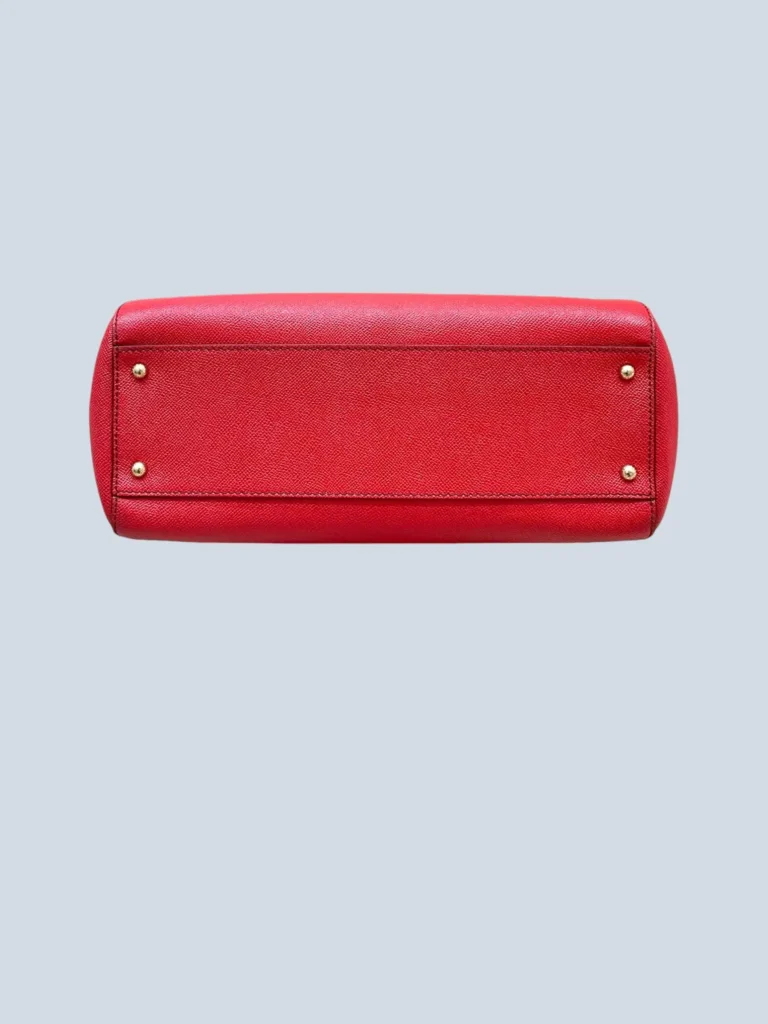 Borsa a spalla Sicily Large in pelle dauphine., foto 4 di 11