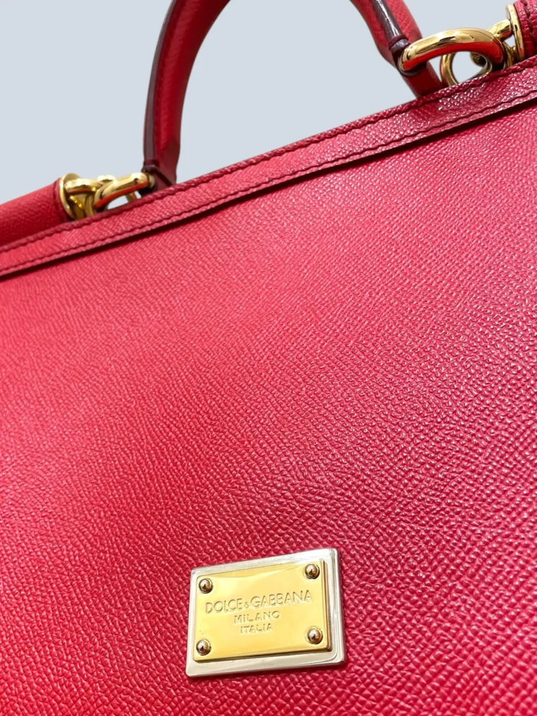 Borsa a spalla Sicily Large in pelle dauphine., foto 9 di 11