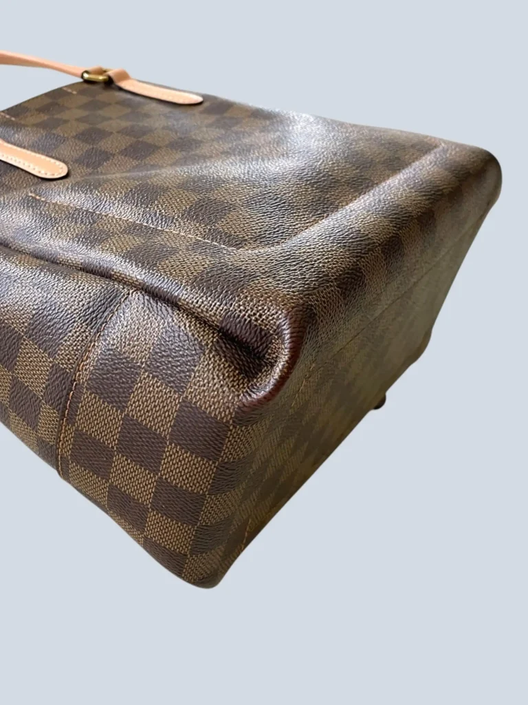 Borsa Belmont PM in tela Damier Èbène e pelle., foto 17 di 17