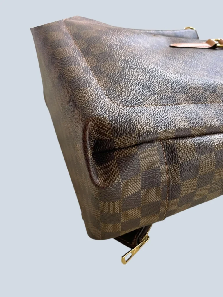 Borsa Belmont PM in tela Damier Èbène e pelle., foto 16 di 17