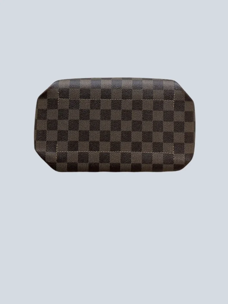 Borsa Belmont PM in tela Damier Èbène e pelle., foto 4 di 17