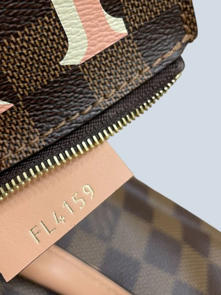 Borsa Belmont PM in tela Damier Èbène e pelle., foto 9 di 17