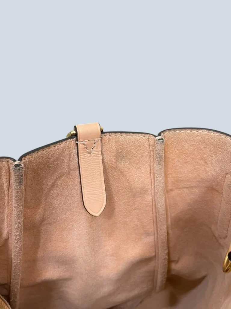 Borsa Belmont PM in tela Damier Èbène e pelle., foto 14 di 17