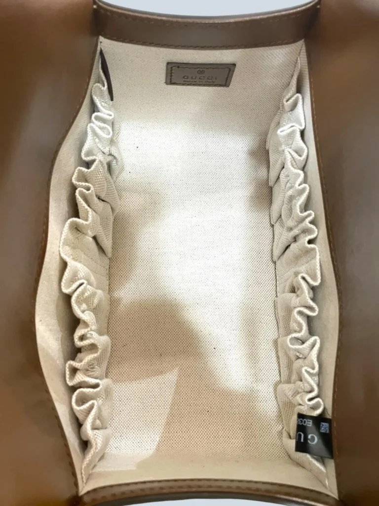 Borsa Horsebit 1955 in tela Monogram e pelle., foto 7 di 16