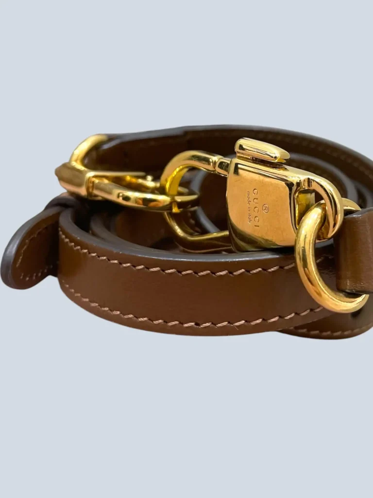 Borsa Horsebit 1955 in tela Monogram e pelle., foto 13 di 16