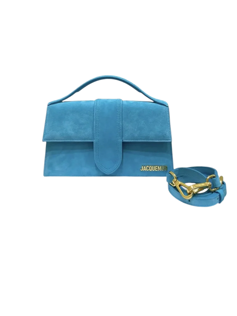Borsa a tracolla Le Grand Bambino in suede.