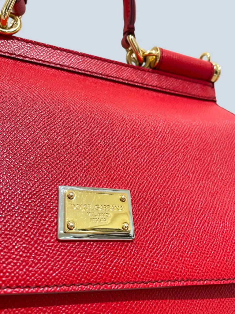 Borsa a tracolla Sicily Large in pelle dauphine., foto 6 di 10