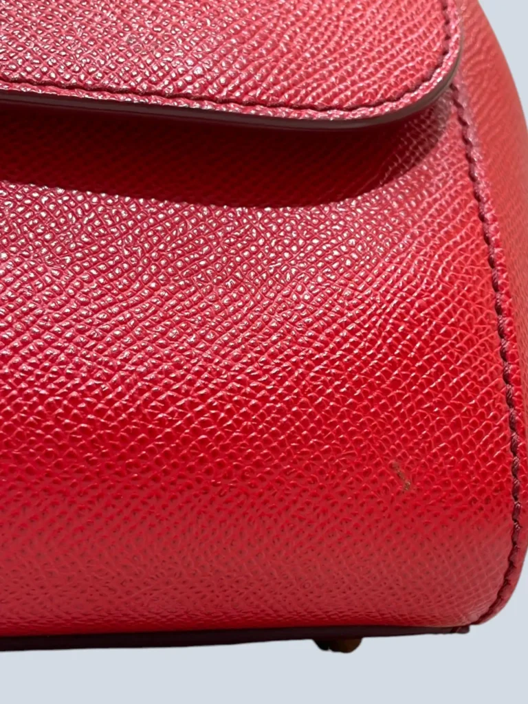 Borsa a tracolla Sicily Large in pelle dauphine., foto 9 di 10