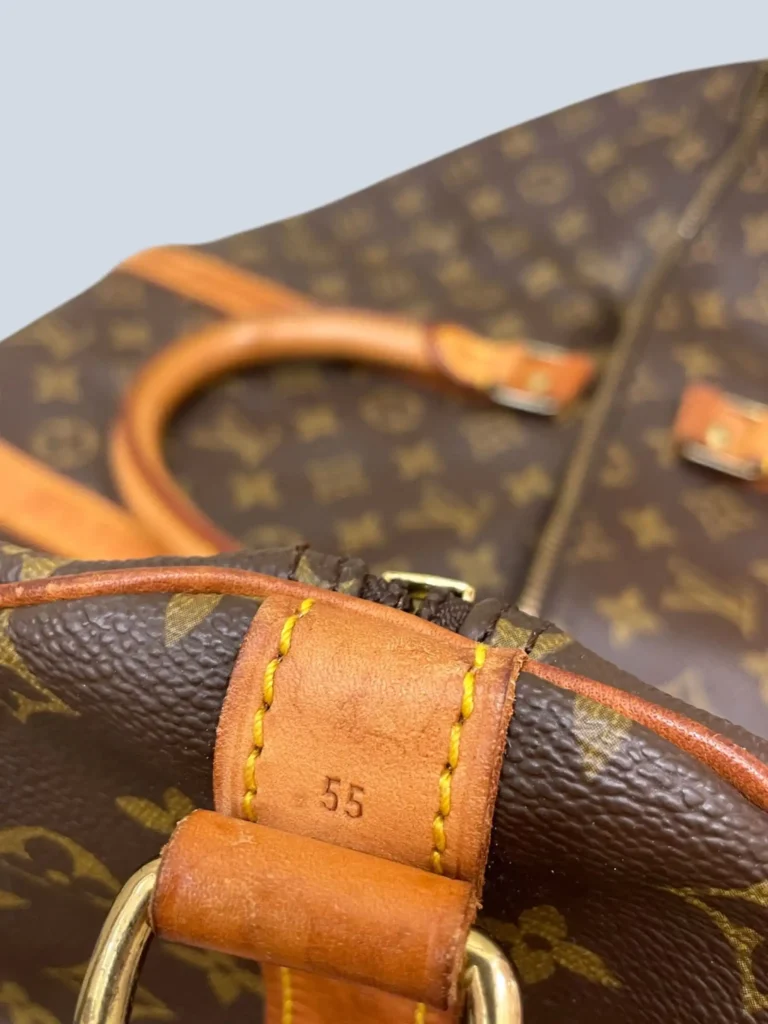 Borsa da viaggio Keepall Bandoulière 55 in tela Monogram., foto 9 di 15