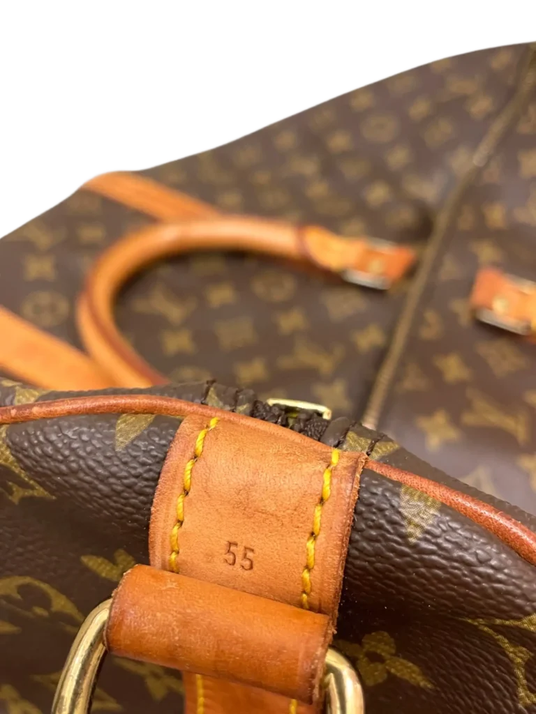 Borsa da viaggio Keepall Bandoulière 55 in tela Monogram., foto 9 di 15
