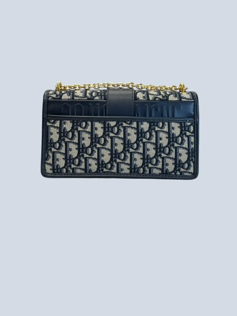 Borsa East-West 30 Montaigne in tela Jacquard Oblique e pelle., foto 4 di 10