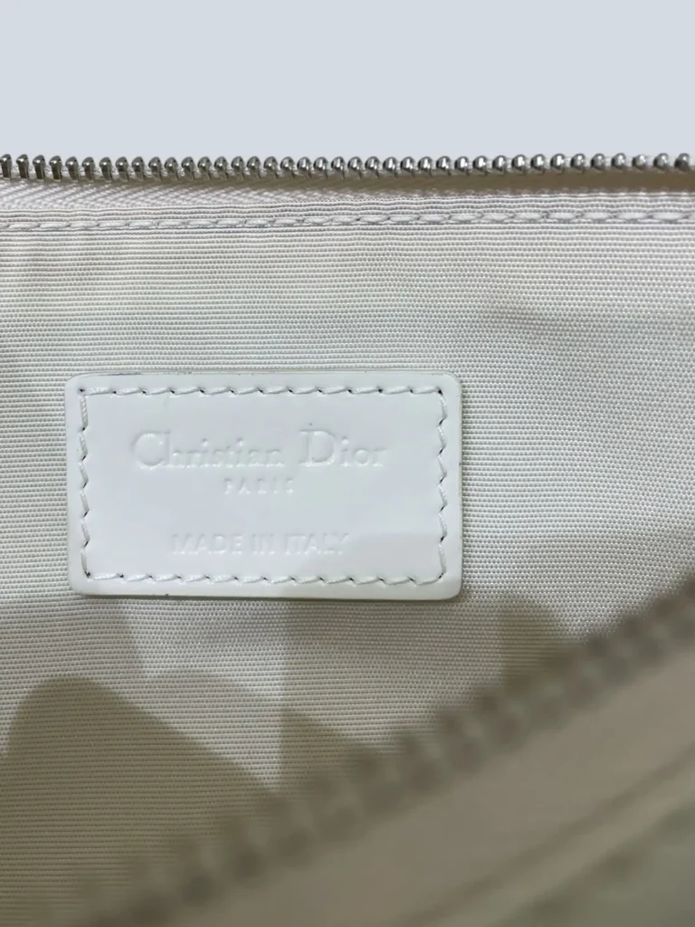 Borsa tote in pelle Cannage traforata e vernice., foto 8 di 18