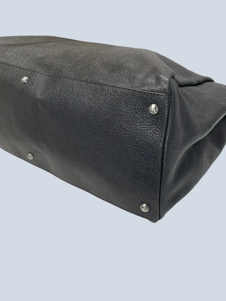 Peekaboo Large leather shoulder tote bag, photo 11 of 13